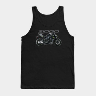 Kawasaki Z1000 R Edition 17 black, sl Tank Top