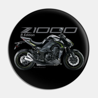 Kawasaki Z1000 R Edition 17 black, sl Pin
