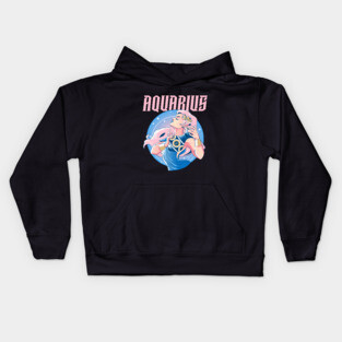 Aquarius / Zodiac Signs / Horoscope Kids Hoodie