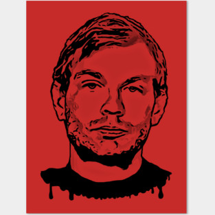 Jeffrey Dahmer Fan Art Design Posters and Art