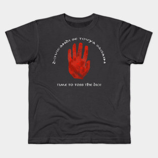 Time To Toss The Dice - Wheel of Time Kids T-Shirt