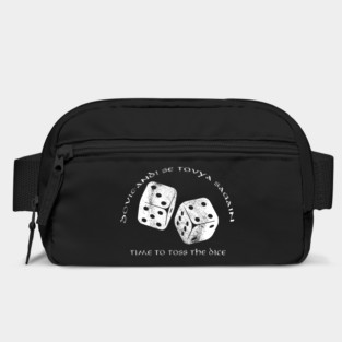 Time To  Toss The Dice - Wheel of Time Bag