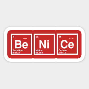 Be Nice Magnet