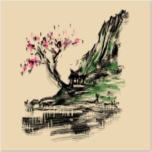 scenery Posters and Art