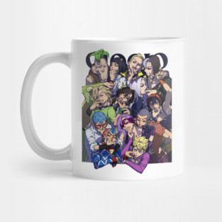 giogio passione and la squadra / jojo golden wind Mug