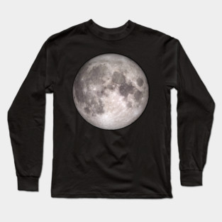 Moon Long Sleeve T-Shirt