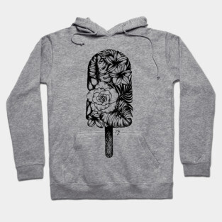 Floral Popsicle I (Gardenia, Plumeria & Monstera) Hoodie