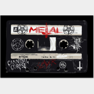 Heavy Metal Mix Tape Posters and Art