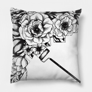 Floral Wall Pillow
