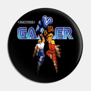Retro Gamer Pin