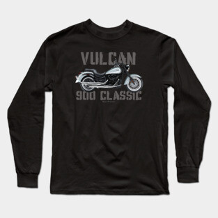 Kawasaki Vulcan 900 Classic, white sg Long Sleeve T-Shirt