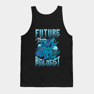 Future Marine Biologist Biology Student Tank Top