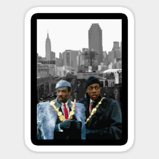 Coming to America Sticker