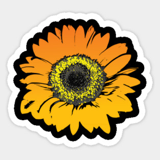 Sunflower Sticker
