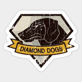 Metal gear solid - Diamond Dogs ( vintage) Sticker