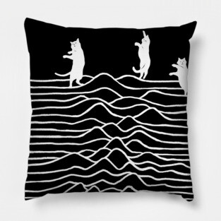 Cat Joy Division - Black Pillow