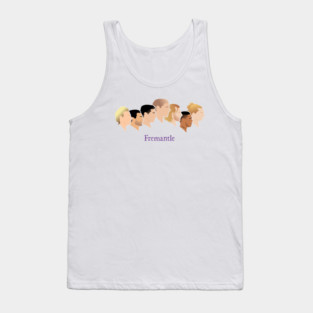 Fremantle Dockers Lineup Light Tank Top