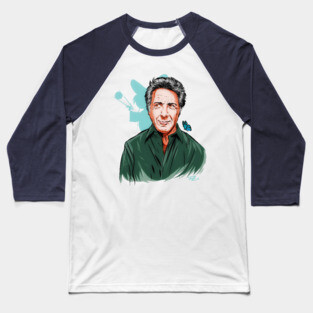 Dustin Hoffman - An illustration by Paul Cemmick Baseball T-Shirt
