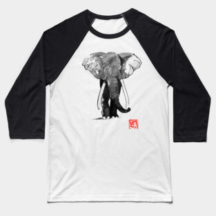 elephant Baseball T-Shirt