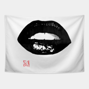 lips Tapestry