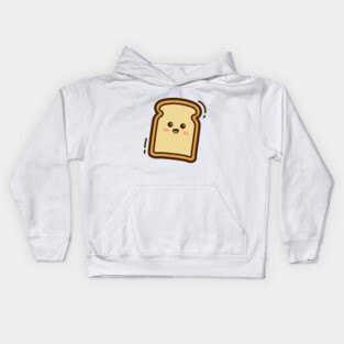 Kawaii Bread Kids Hoodie