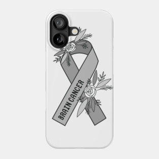 Brain Cancer Awarenesss Phone Case