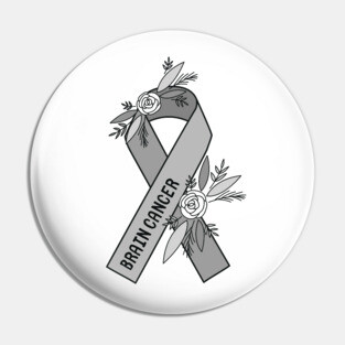 Brain Cancer Awarenesss Pin
