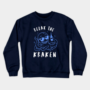 Relax The Kraken Crewneck Sweatshirt