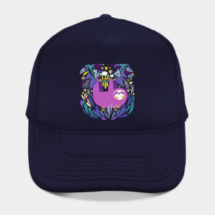 Purple Sloth Hat