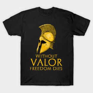 Motivational Ancient Greek Freedom Conservative Libertarian T-Shirt