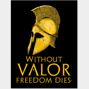 Motivational Ancient Greek Freedom Conservative Libertarian Posters and Art