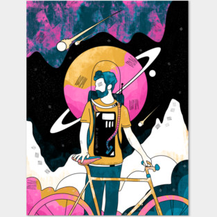 The space messenger Posters and Art