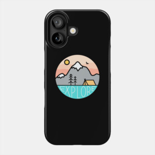 Explore landscape Phone Case