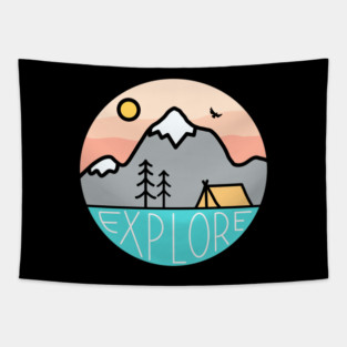 Explore landscape Tapestry