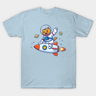 Astronaut Cat T-Shirt