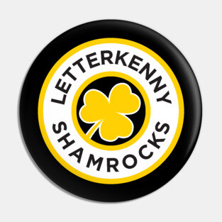 Letterkenny Shamrocks Pin
