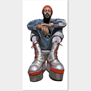 Marvin's Platform Boots Posters and Art