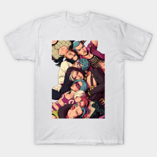 la squadra / squadra esecuzioni / jojo golden wind T-Shirt