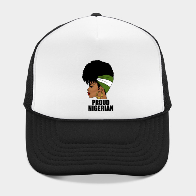 Nigeria Flag, Proud Nigerian Woman, African by logiamerch