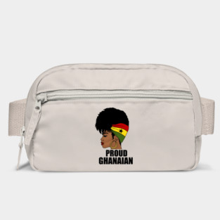 Ghana Flag, Proud Ghanaian Woman, Love Ghana, West Africa Bag