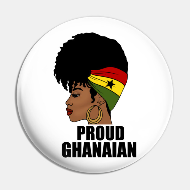 Ghana Flag, Proud Ghanaian Woman, Love Ghana, West Africa Pin by logiamerch