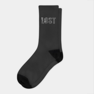 LOST Quotes // Classic Drama Tv Show, Sci-Fi, Geek Socks