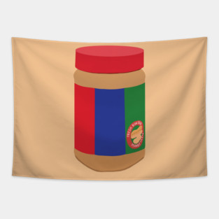Peanut butter Tapestry