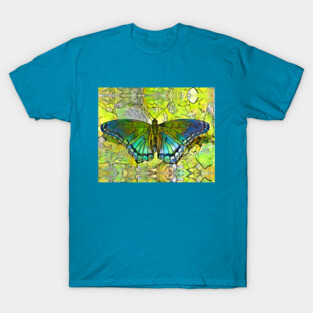 If Butterfly Flew Green T-Shirt