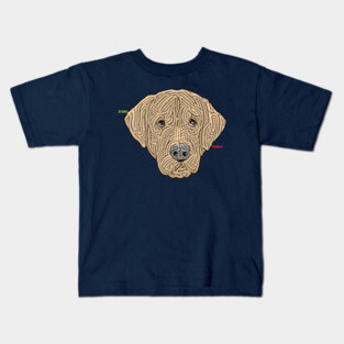 A-Maze-ing Dog Kids T-Shirt