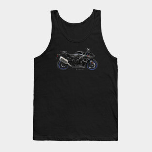 Suzuki GSX-R1000 18 black/blue, s Tank Top