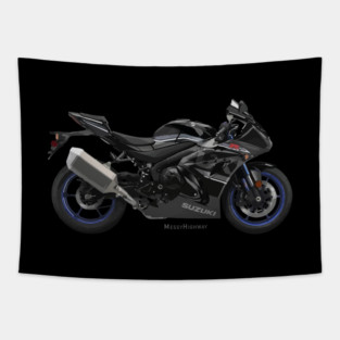 Suzuki GSX-R1000 18 black/blue, s Tapestry