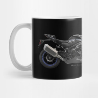 Suzuki GSX-R1000 18 black/blue, s Mug