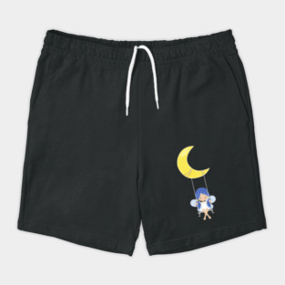 Stardust Fairy, Cute Fairy, Fairy On A Swing, Moon Shorts