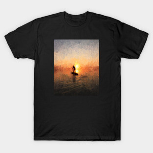 Paddleboarding sunrise T-Shirt